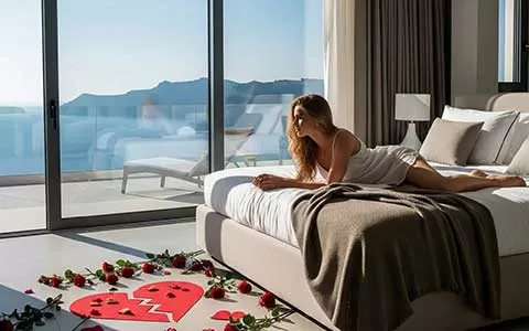 Yüreği Yanan Yalnız Bir Kadın